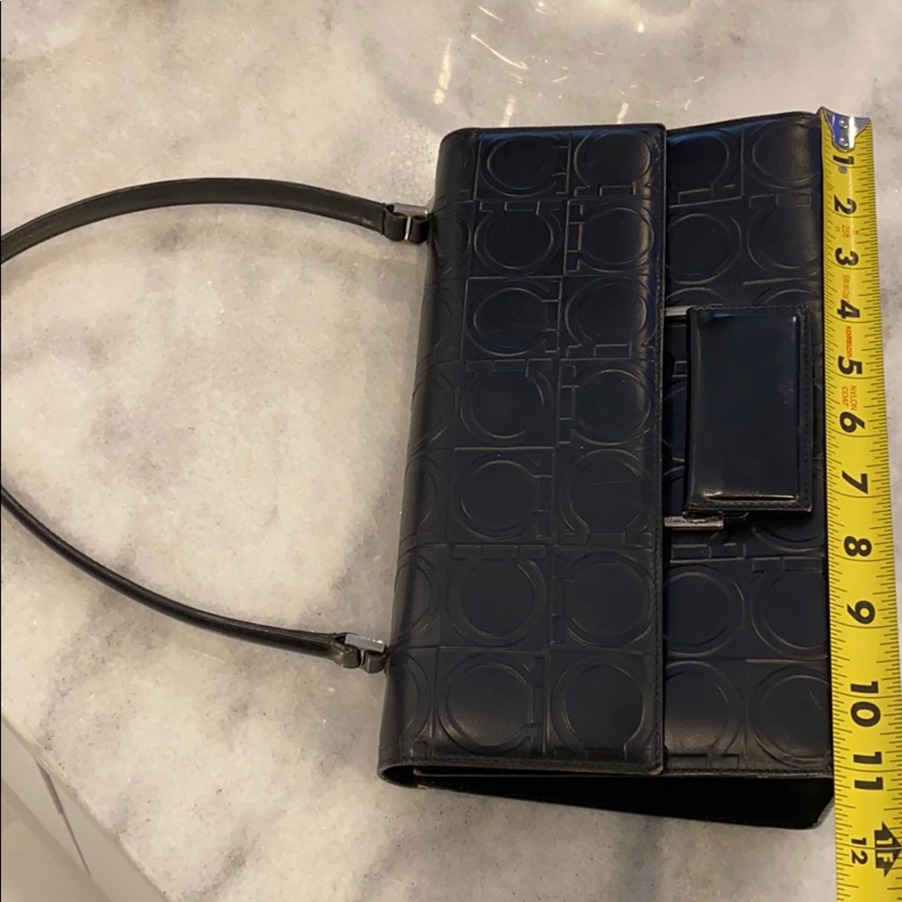 CLASSIC FERREGAMO Top Handle Handbag - Picture 9 of 13